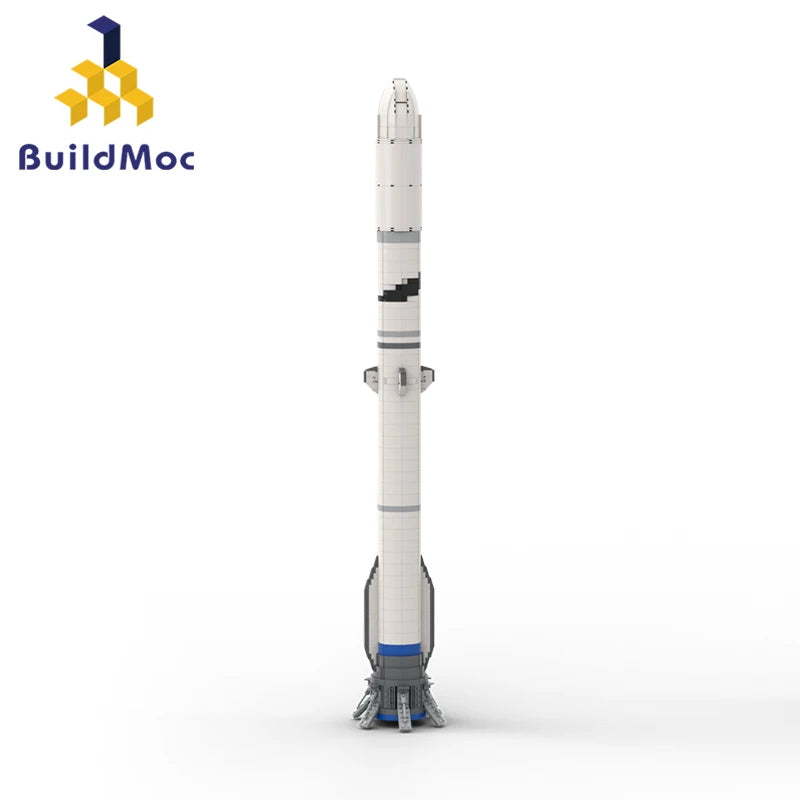 Saturn V Space Rocket Building Block Set - 1:110 Scale - ToylandEU