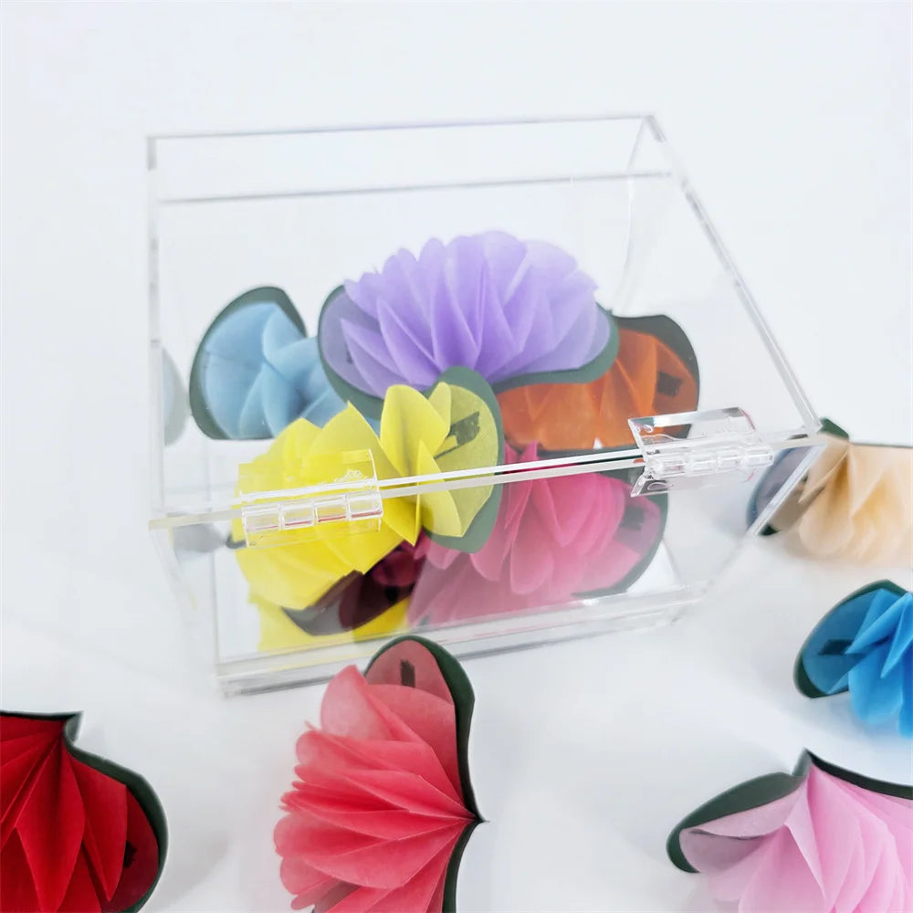 Magic Flower Box | Transparent Illusion Prop | Stage And Street Trick