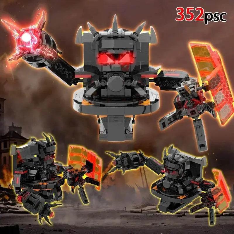 Hot Skibidi Toilet Building Blocks Titan Speakerman Upgrade - ToylandEU