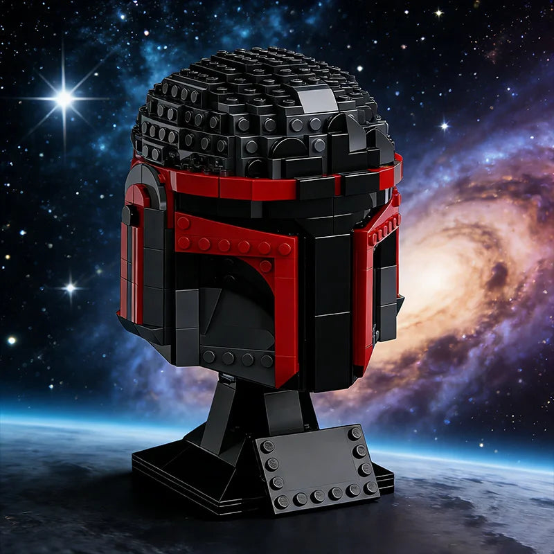Knight Helmet Model | 584 Pieces | Compatible With Bricks | Educational Toy