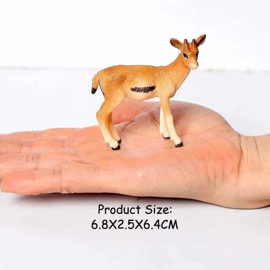 Realistic Farm Animal Figures Set Sheep Goat Antelope Models - ToylandEU