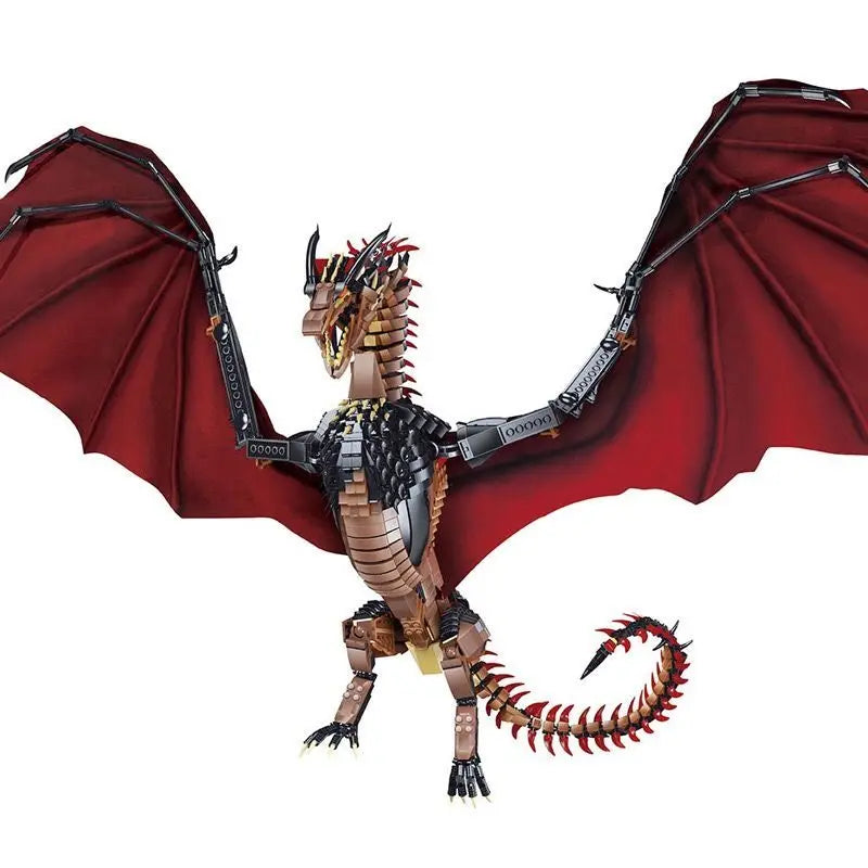 Dragon Building Blocks Set Drogon And Viserion Action Figures