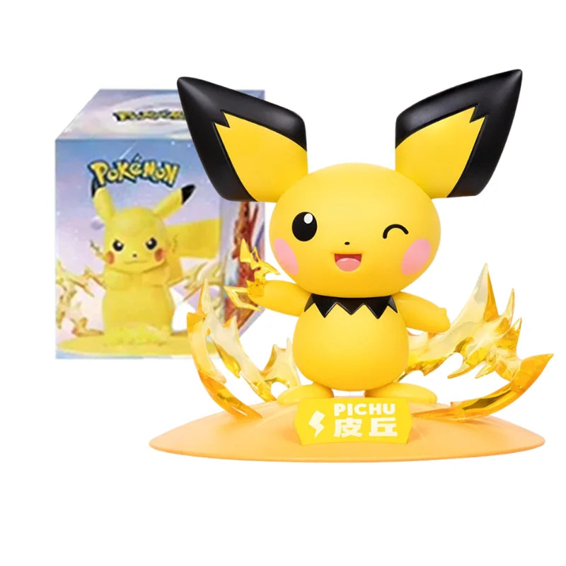 Pokemon Pikachu Action Figure | Bandai | CE Certified | 8 to 12 cm