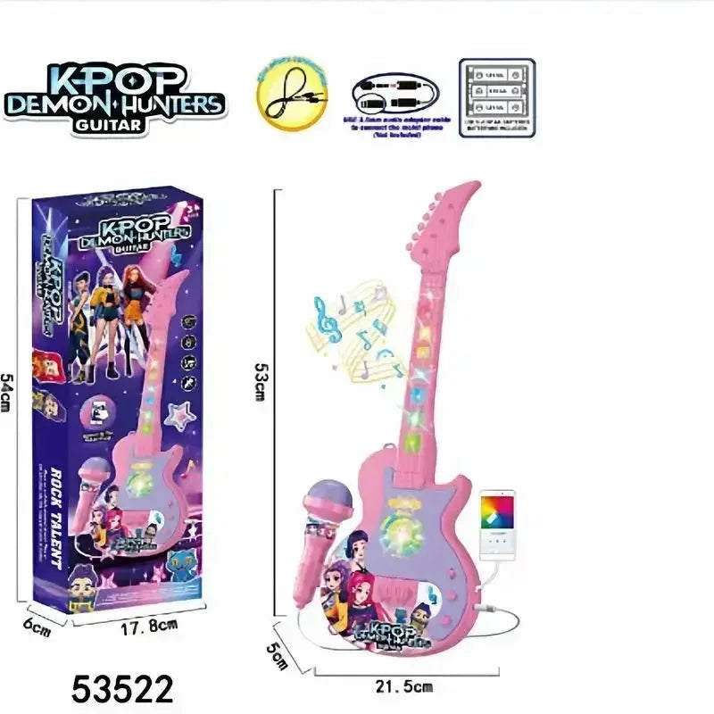 Kpop Demon Music Microphone Toy With Lights and Songs - ToylandEU
