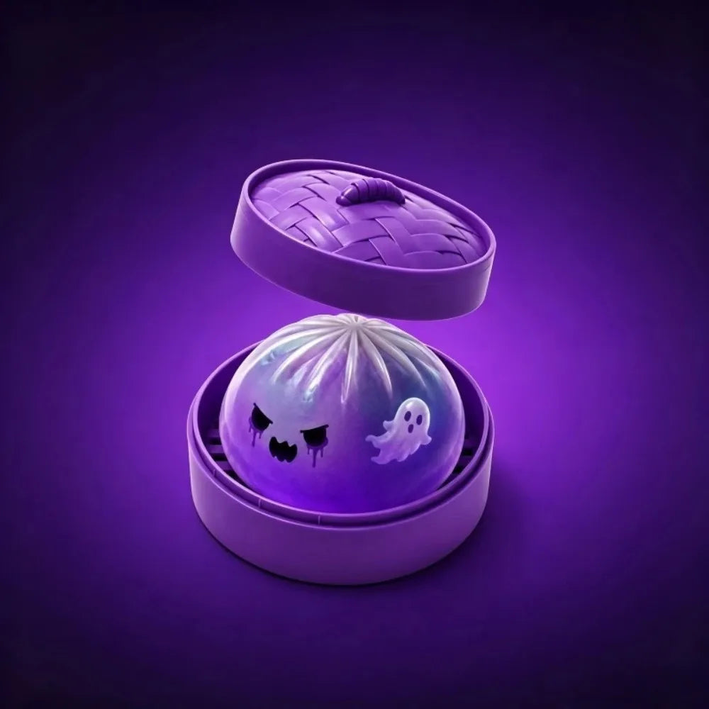 Silicone Squishy Toy | Slow Rebound Feel | Matte Ghost Design | 14+ Gift