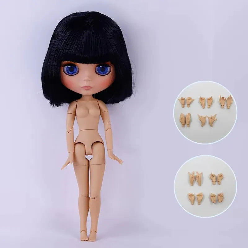 BJD Doll | 1/6 Jointed Body | Tan Skin Matte Face | 30cm