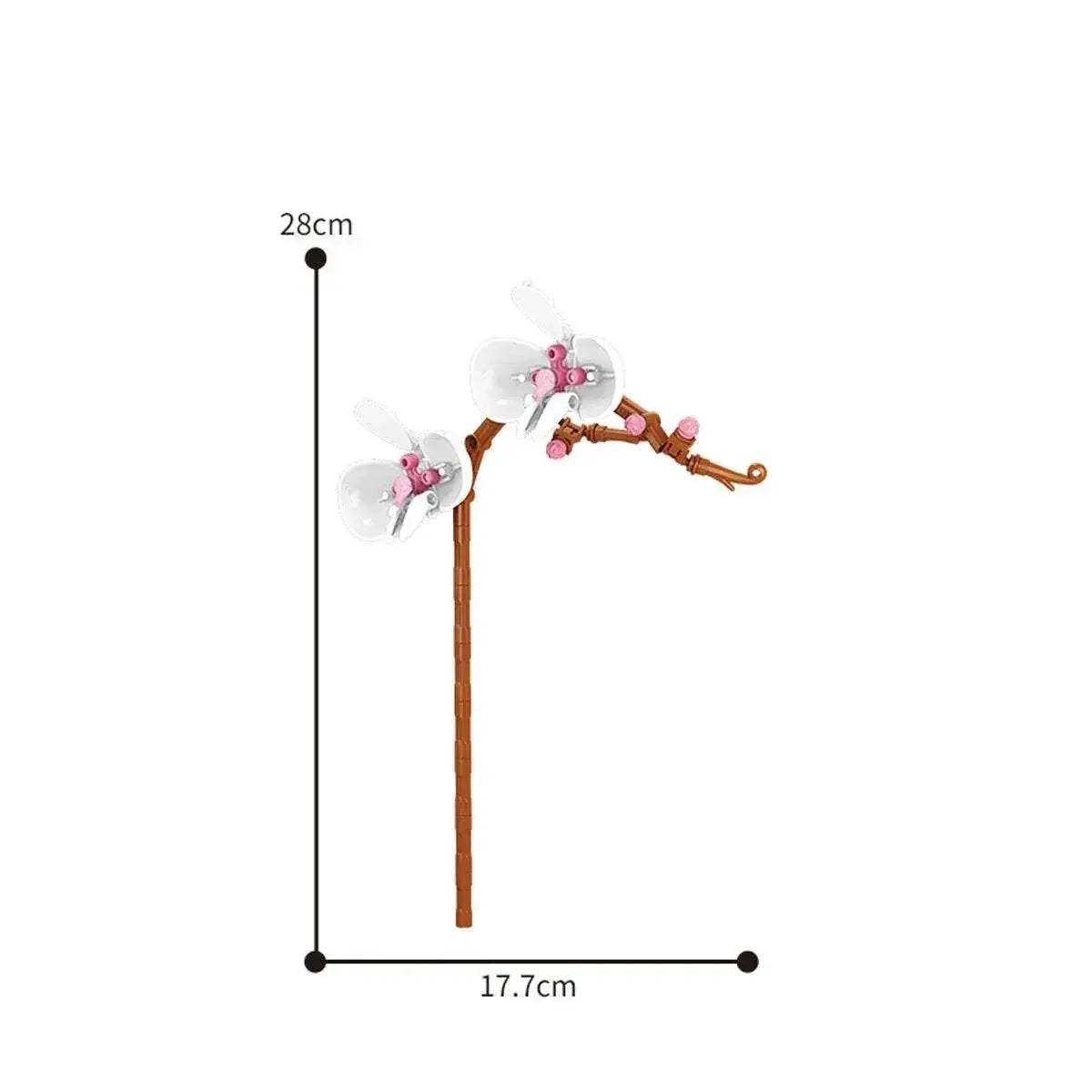 Eternal Block Flower Assembly Bouquet Desktop Decoration Toy - ToylandEU