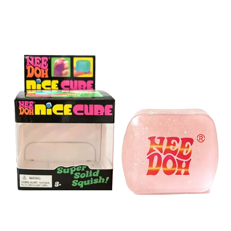 Sensory Cube Toy | Luminous Glow | Soft Kneadable | For Autism ADHD