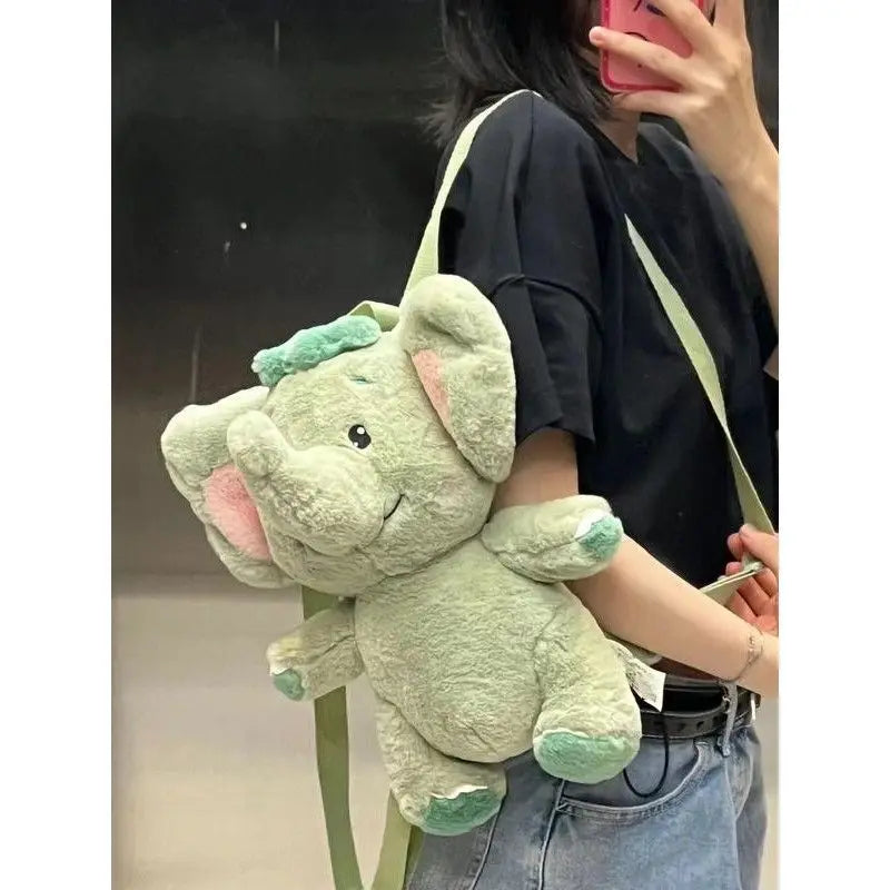 Adorable Plush Elephant Children's Backpack - ToylandEU