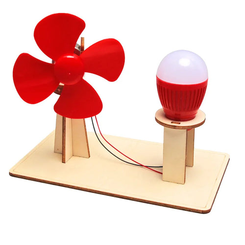 DIY Wooden Wind Generator Model for Children's Montessori Science Learning ToylandEU.com Toyland EU
