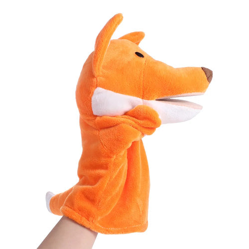 Plush Anime Fox Bear Finger Story Puppet - Educational Baby Toy ToylandEU.com Toyland EU