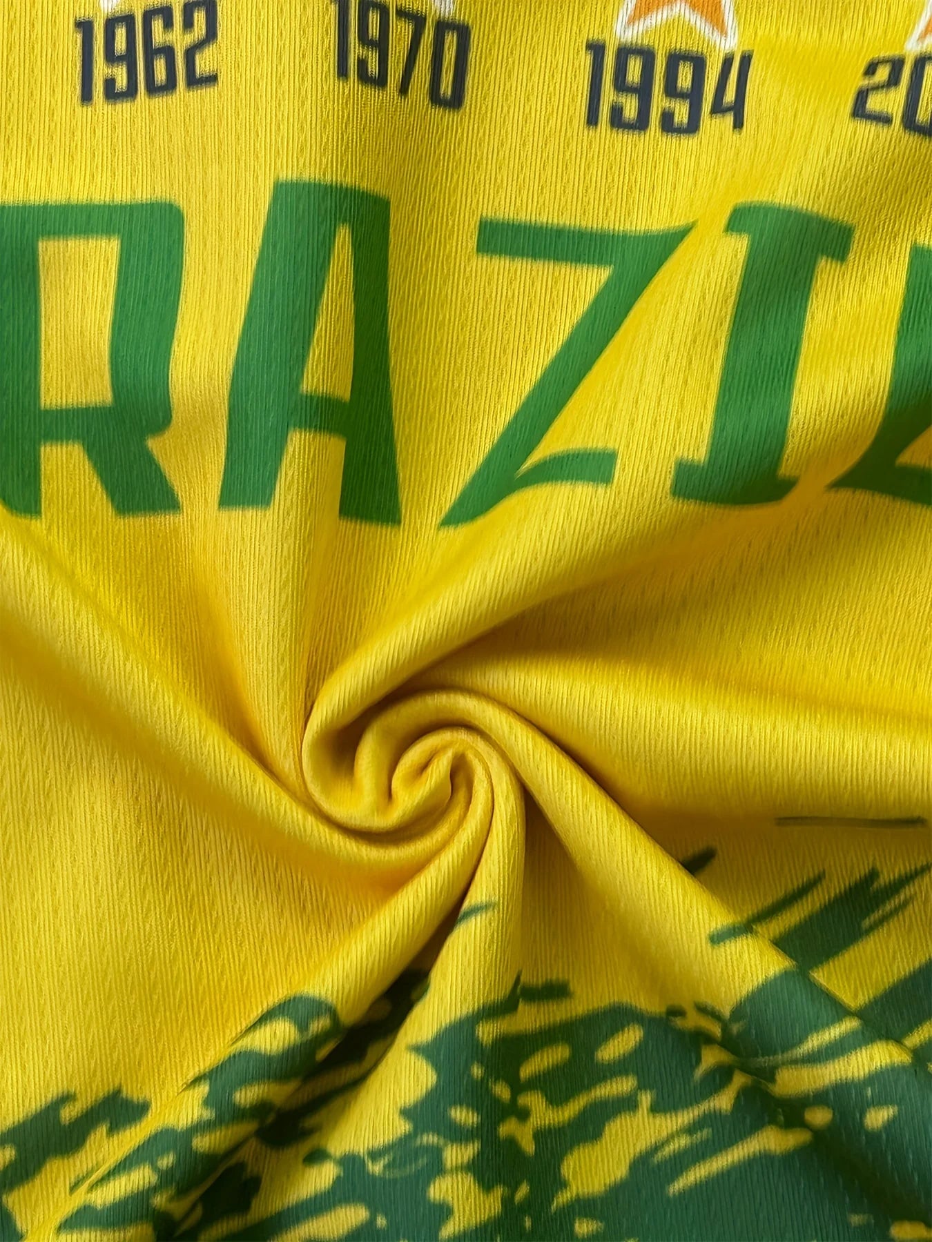 Personalized Brazil Soccer Jersey Set with Custom Name and Number for Kids and Youth Football Teams