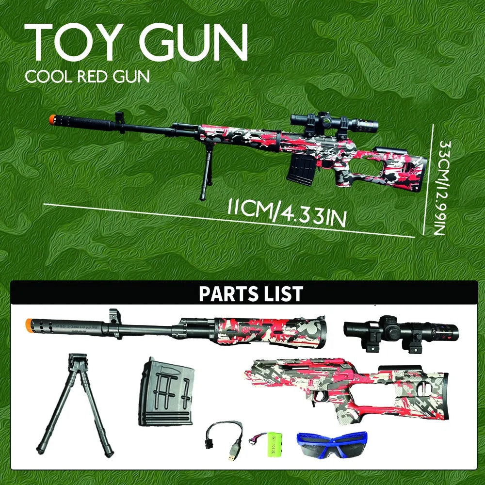 Gel Ball Blaster | 3 To 5 Beads Per Second | 45 To 50 Feet Range | Outdoor
