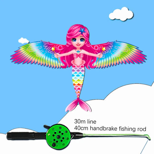 Children's  Butterfly Mermaid Parrot Magpies Kite Set ToylandEU.com Toyland EU