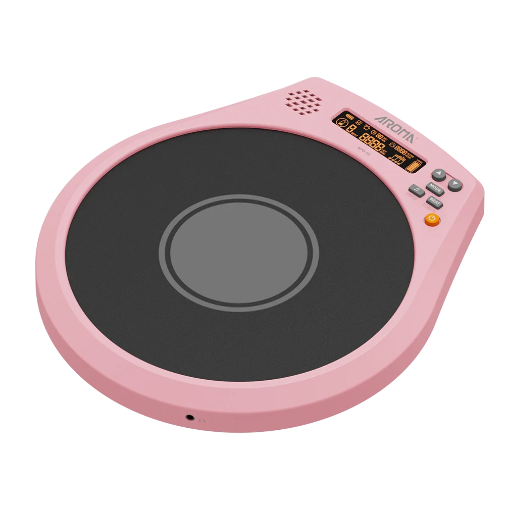 Rechargeable Electronic Drum Pad 8 Inch Metronome For Practice