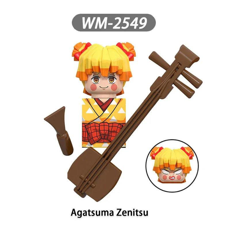 Anime Action Figures Building Blocks Set With Special Effects