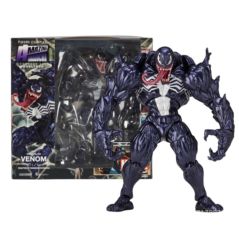 Venom Action Figure | Joint Movable | Changeable Face | PVC Collectible