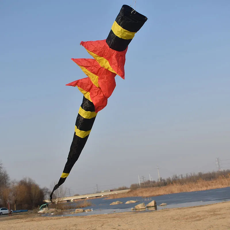 Rainbow Windsock Kite with Free Shipping for Outdoor Sports