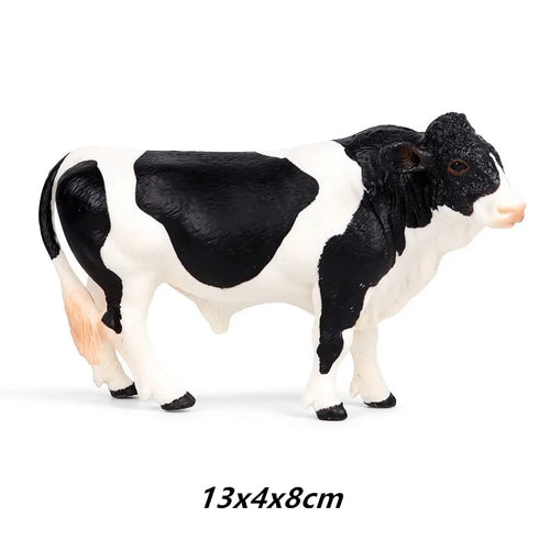 Milk Cow and Farm Animal Action Figure Toy - Realistic PVC Model ToylandEU.com Toyland EU