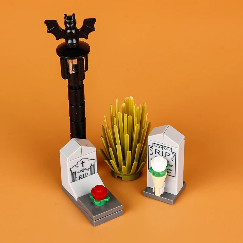 Building Blocks | Halloween Vampire Throne | LEGO Compatible | All Ages Creative Toy