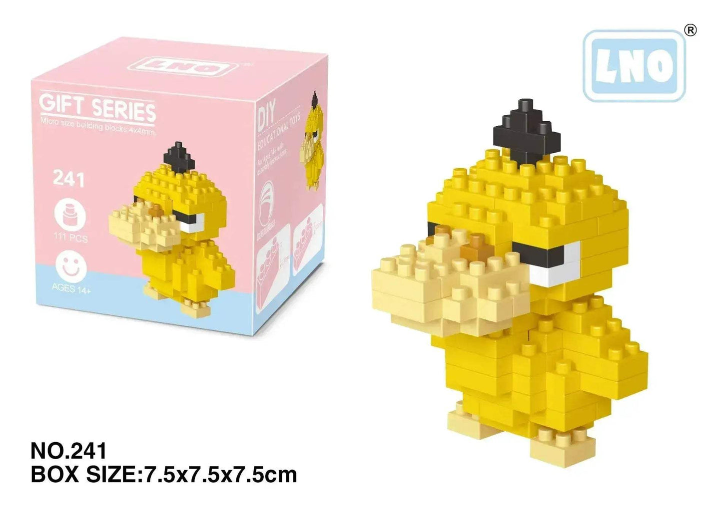 Pokemon Nanoblock Charizard Kyogre Groudon Rayquaza Set Educational - ToylandEU