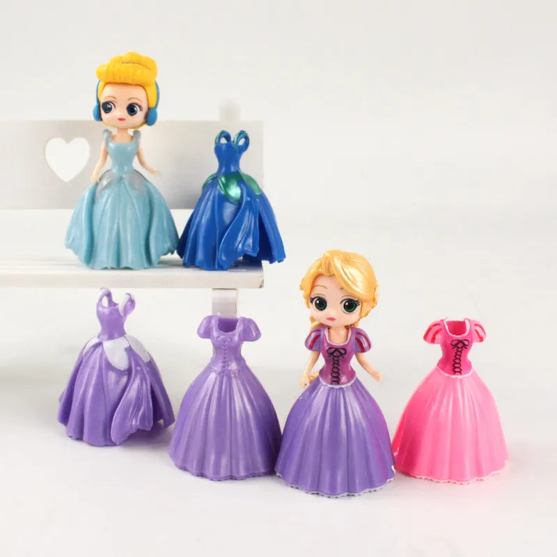 24-Piece Set of Disney Princess Themed Figurines Featuring Alice, Snow White, Belle, Cinderella, and Rapunzel ToylandEU.com Toyland EU