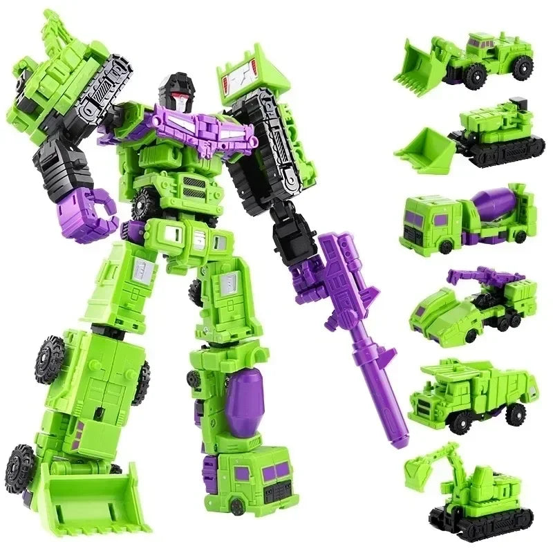 Transforming MINI Devastator 6-in-1 Robot Toy - Ideal Gift for Kids