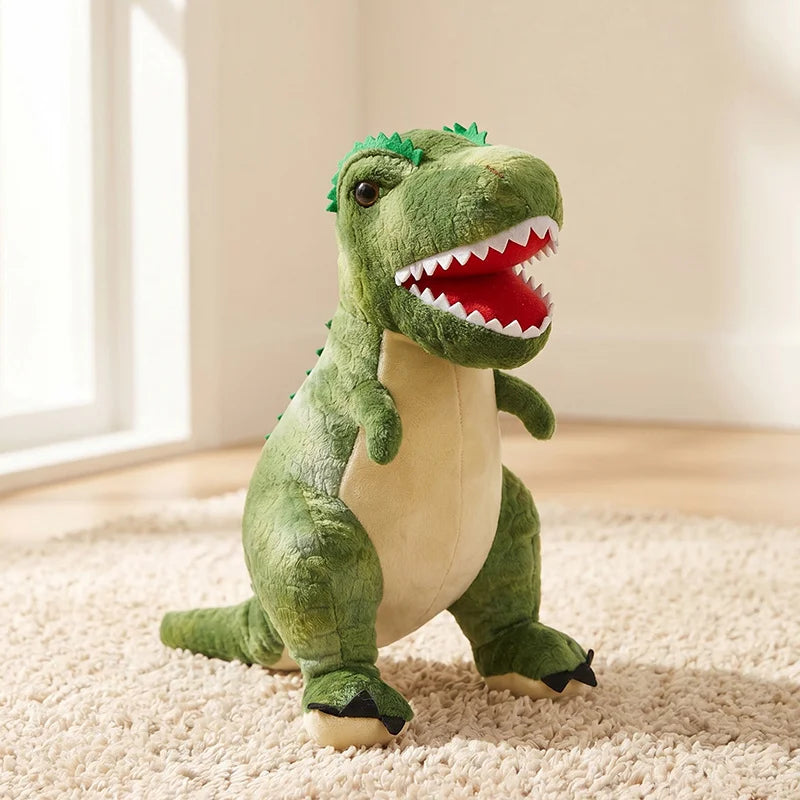 Kawaii Dinosaur Plush Toy Set for Home Decor and Gifting
