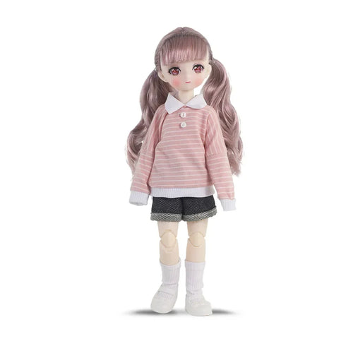 Customizable 30cm Anime Eye BJD Doll with Movable Joints and Full Set ToylandEU.com Toyland EU