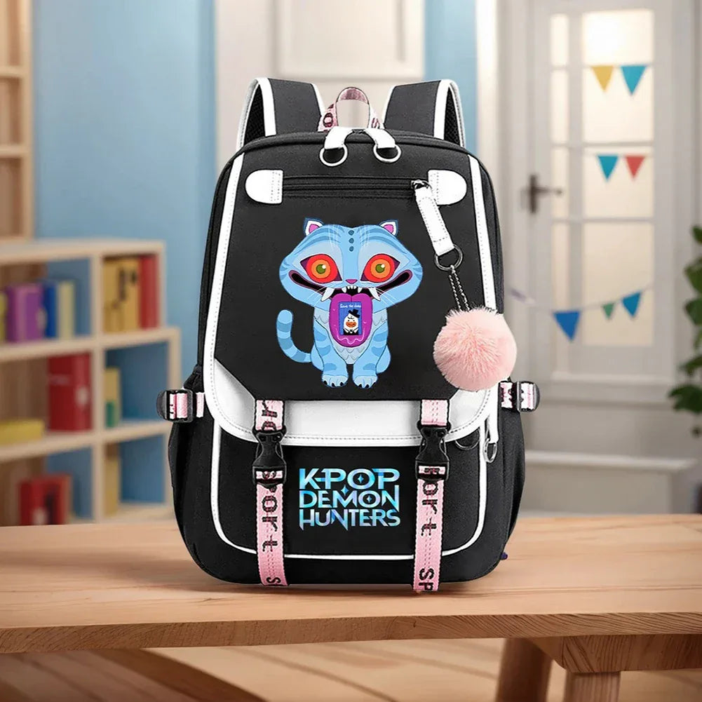Demon Hunter Backpack For Girls Y2K Large Capacity School Bag - ToylandEU