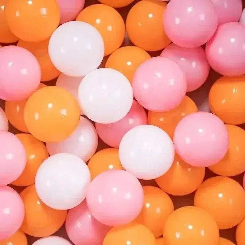 100Pcs Eco-Friendly Colorful Ball Soft Plastic Ocean Ball Gifts - ToylandEU