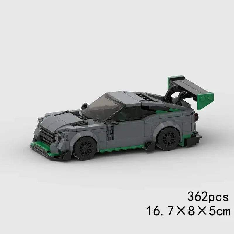 MOC LEGO Compatible Race Car Building Blocks Set For Kids - ToylandEU
