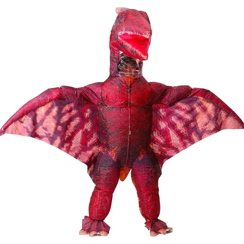 Inflatable Dinosaur Pterodactyl Costume for Adults Blow Up Costume Dinosaur Halloween Costume Party Props - ToylandEU