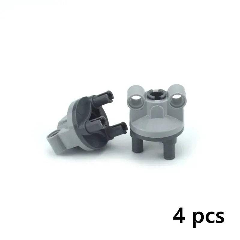 MOC Technical Tire Wheel Cross Hole Set Motorcycle Car Truck Wheels 44309 92402 32019 54120 11957 Construction Building Block - ToylandEU
