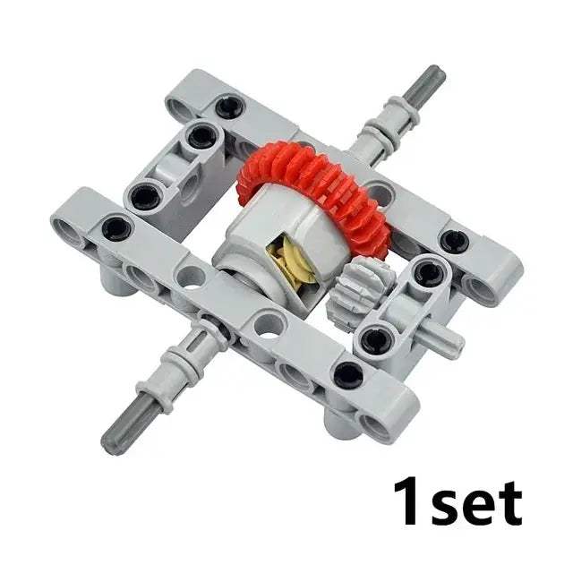 MOC Technical Tire Wheel Cross Hole Set Motorcycle Car Truck Wheels 44309 92402 32019 54120 11957 Construction Building Block - ToylandEU