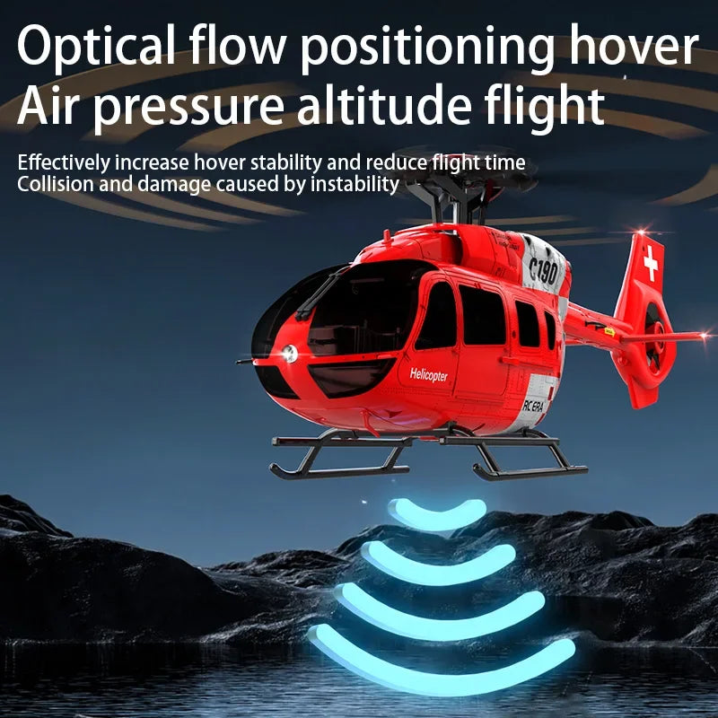 Optical Flow Brushless Motor Helicopter Toy - Ultimate Flight Experience