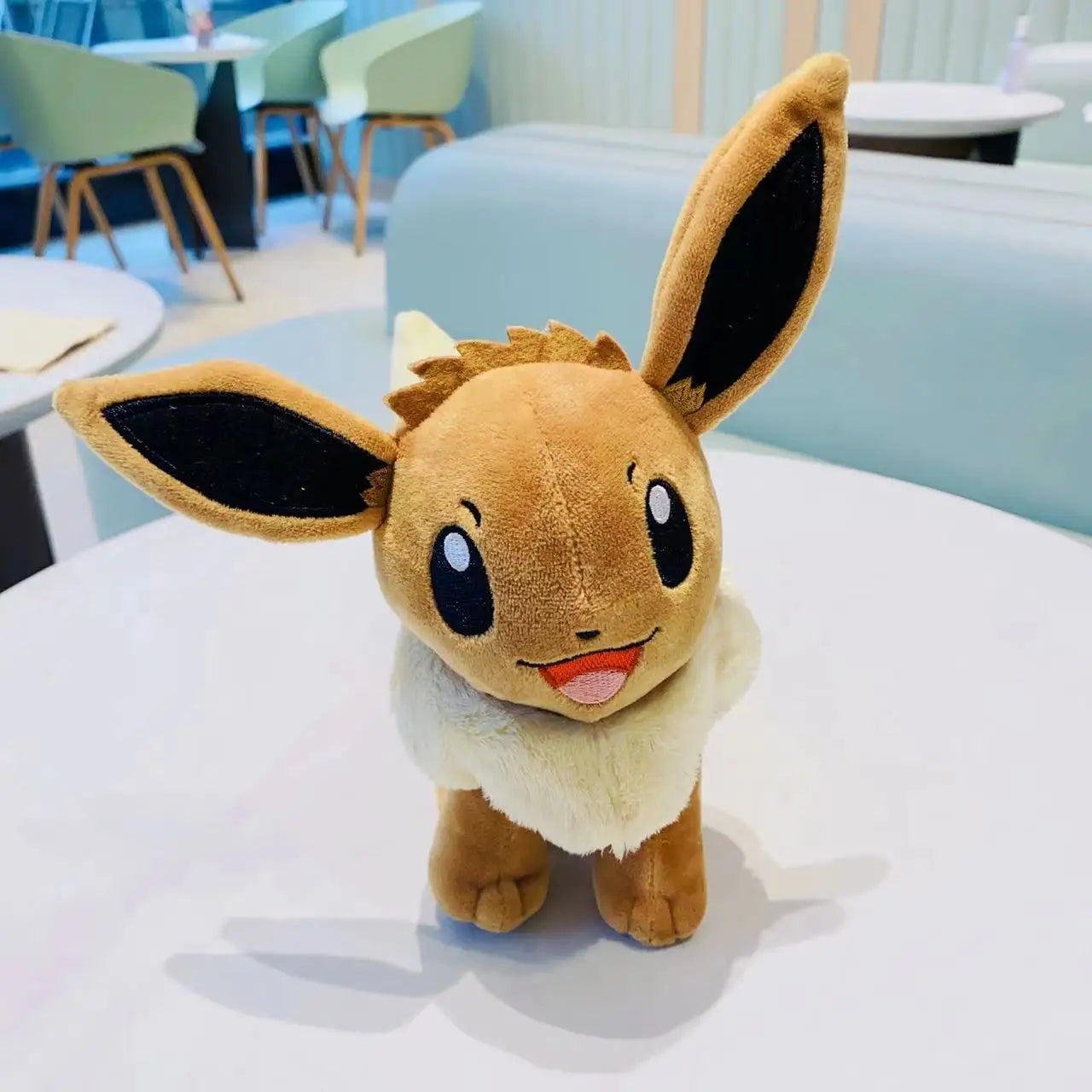 Pokemon Plush Toy Set: Leafeon, Espeon, Eevee, Charmander, Squirtle - 18-28cm - ToylandEU