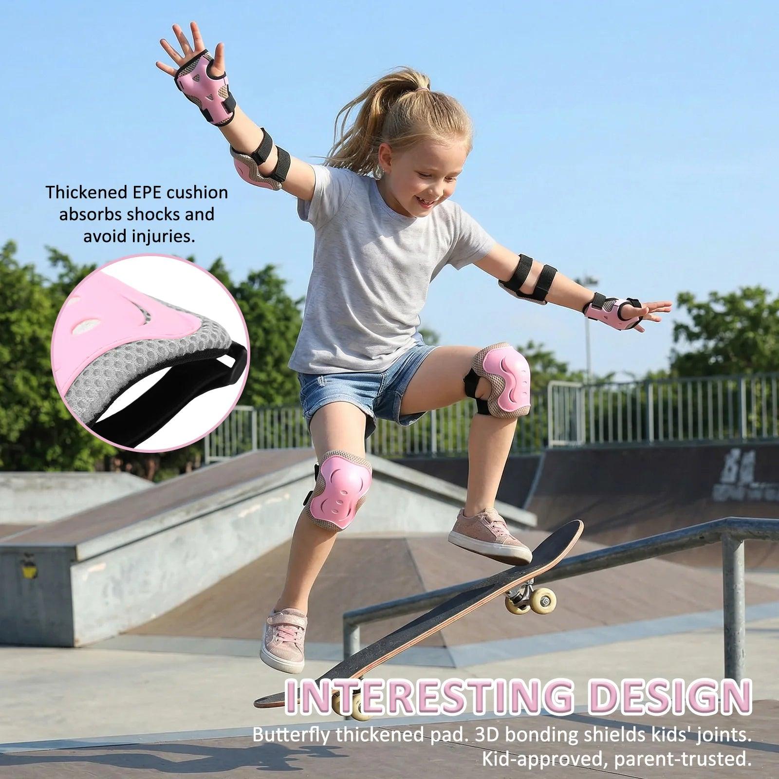 Kids Protective Pads | 6 Piece Kit | Toylandeu™