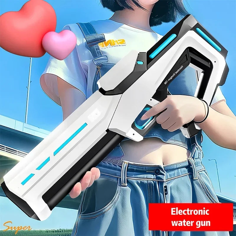 Electric Water Gun | 8-10m Range | Automatic Water Blaster