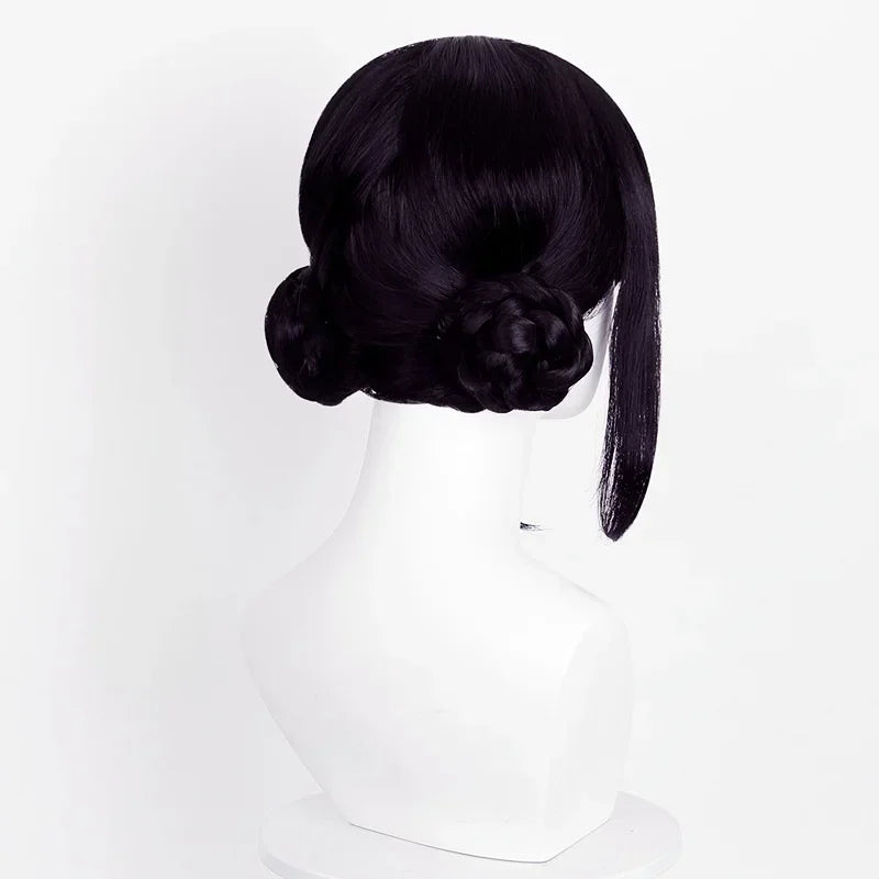 Cosplay Wig | Long Hair | Heat Resistant Synthetic Fiber | Purple Black Red