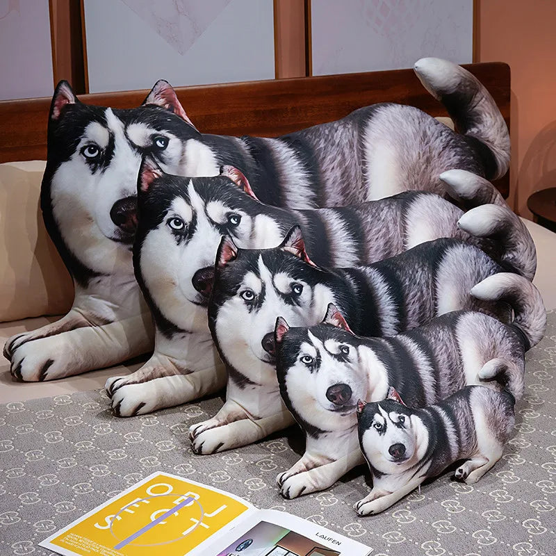 Plush Husky Dog | Thick Cotton Padding | Toylandeu™