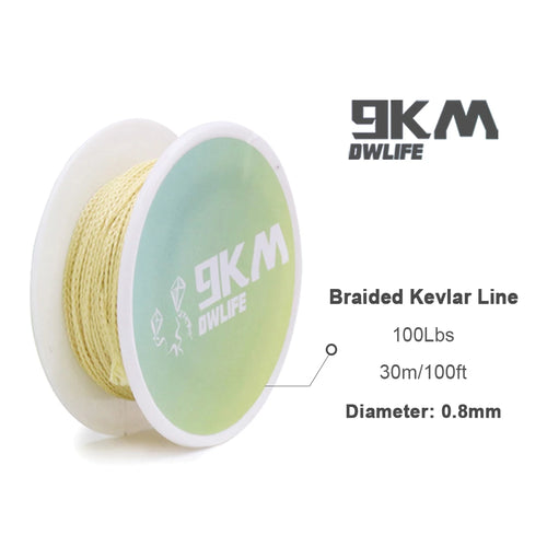 High Strength 100% DuPont Braided Kevlar Line - Versatile Outdoor Utility Rope ToylandEU.com Toyland EU