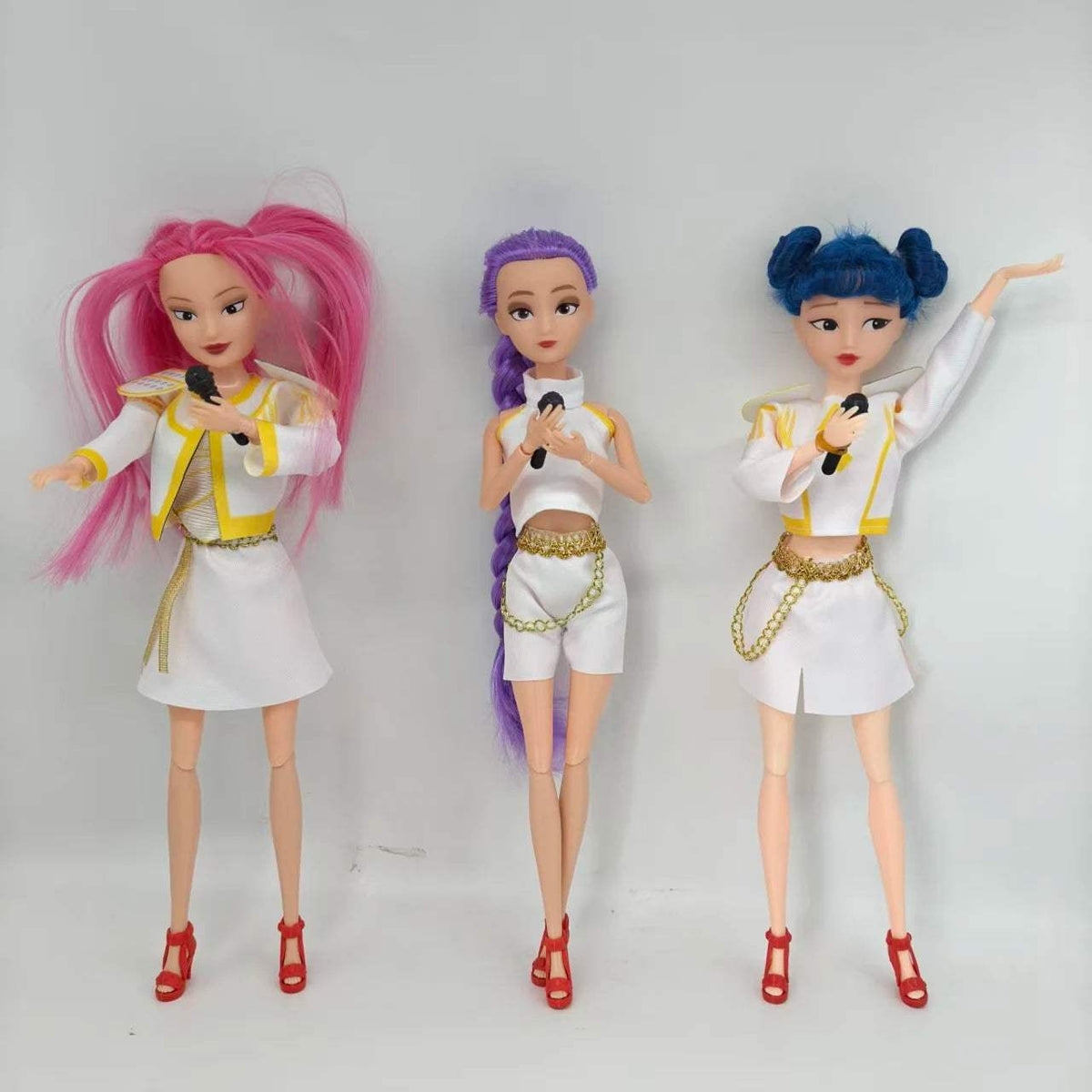 Princess Fashion Doll | Long Hair | Interchangeable Clothes | Articulated Joints