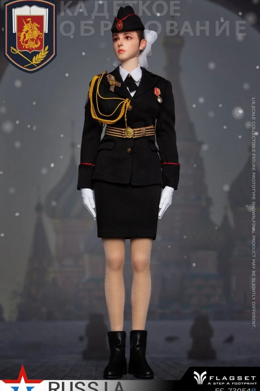 Action Figure Set | 1/6 Scale | Female Soldier Figure | 12in Full Set