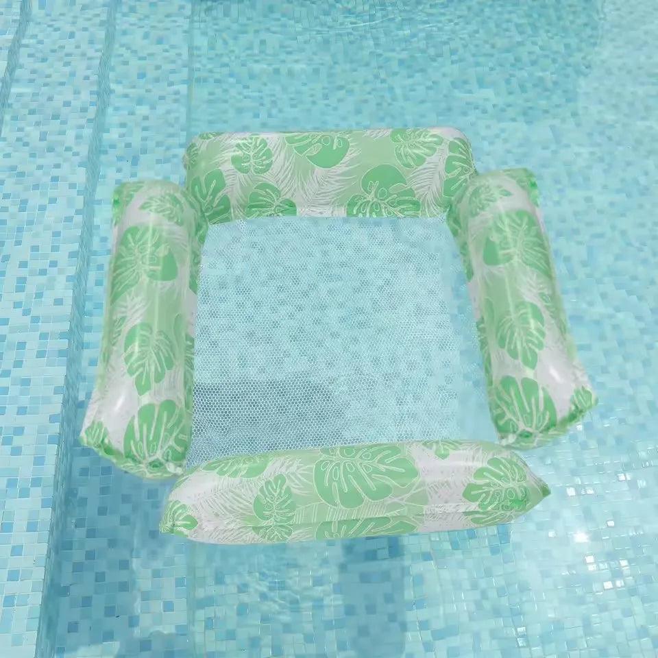 Water Hammock Recliner | One Size | Inflatable | Pool Float Chair