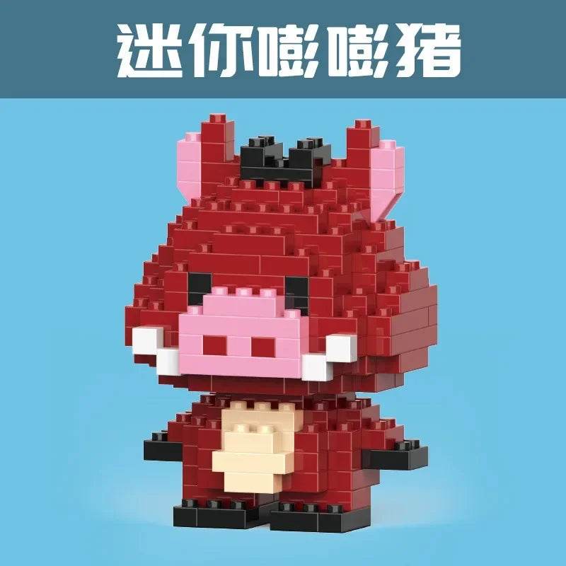 Hero Cartoon Micro Particle Building Blocks Children Assembly Toy Anime Action Figure Boy Girl Kid Gift Cute Toy Building Bricks - ToylandEU