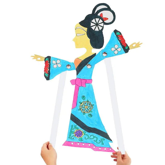 Chinese Shadow Puppet DIY Kit for Kids and Adults - ToylandEU