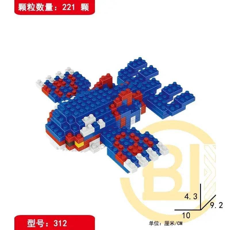 Pokemon Blocks Set Lego Compatible Pikachu Charizard Eevee Mewtwo - ToylandEU