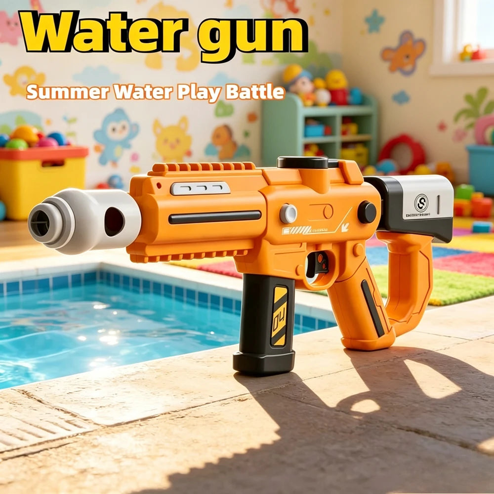 Water Blaster | Full Auto | Lithium Battery | Blue Black Gray