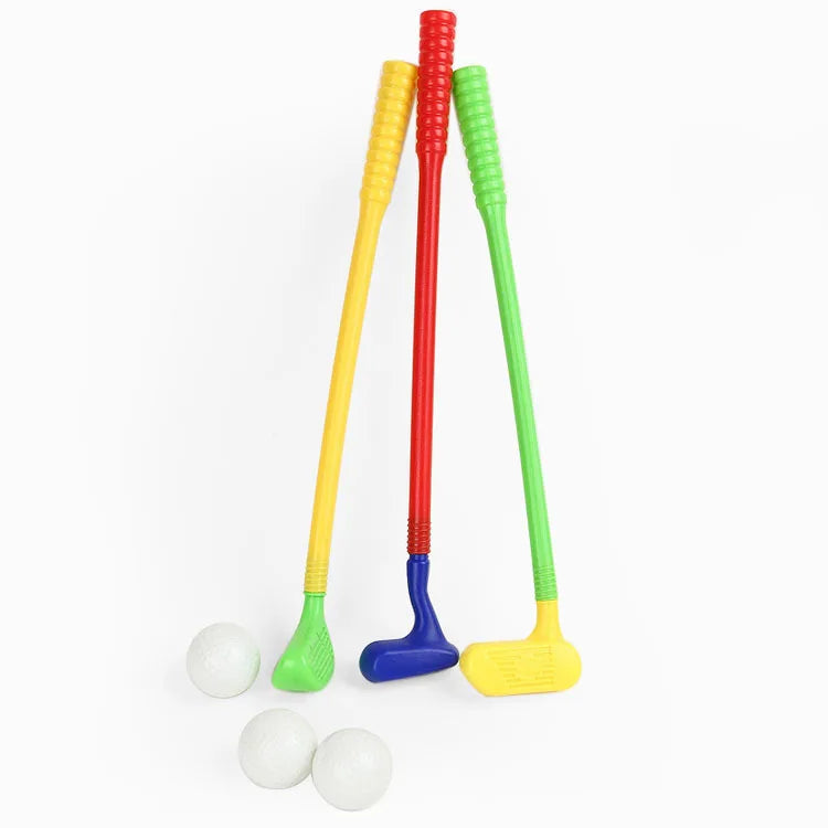 Child's 3-Piece Outdoor Golf Toy Set for Toddlers and Preschoolers - ToylandEU